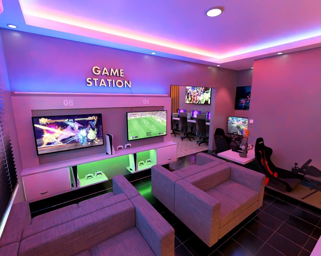 Salle de Jeux Background